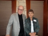 Dr. William Harris with Marjorie Wright, member